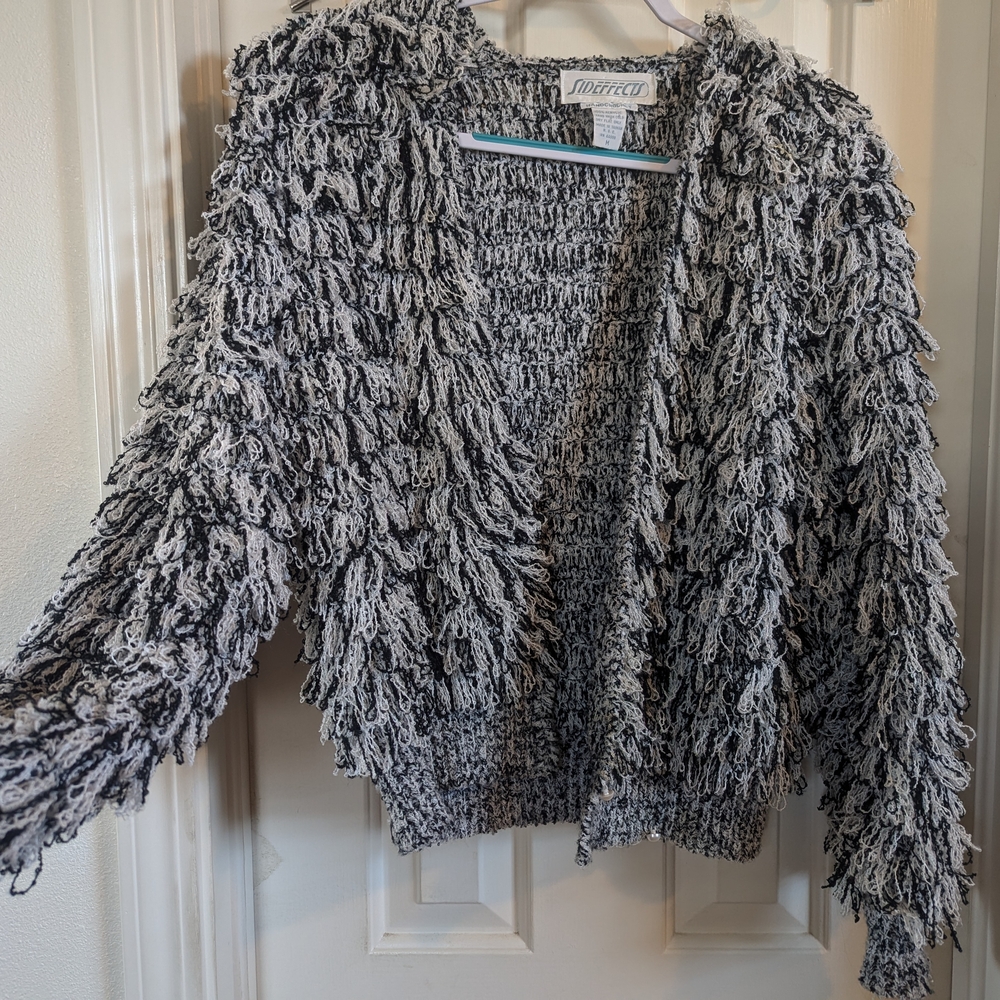 Black and White Women's Sweater